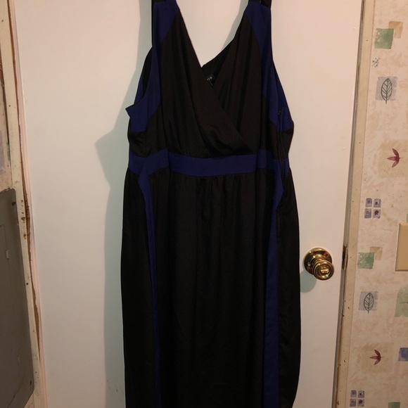 Black and Blue Torrid Dress - Picture 1 of 3